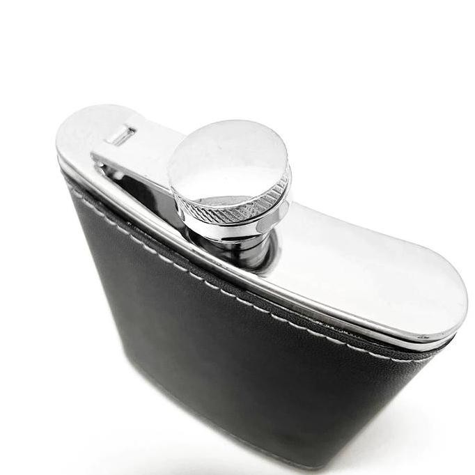 Botol Hip Flask Bottle 8 Oz Alcohol Minuman Alkohol Stainless Steel