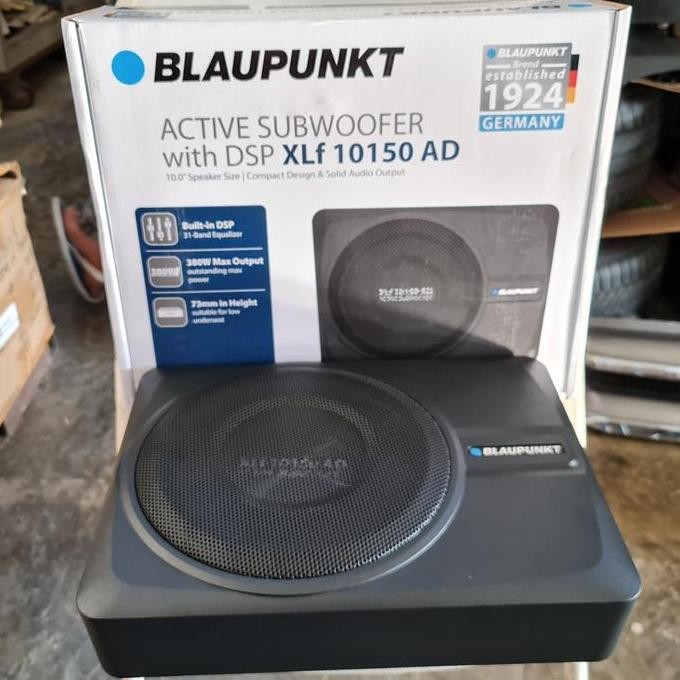 BLAUPUNKT ACTIVE SUBWOOFER + DSP 10" POWER PROCESSOR XLF 10150 AD VOX