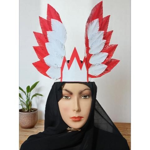 Pcs [Kps.10] Mahkota Garuda  | Hiasan Kepala Bentuk Sayap Garuda | Atribut Karnaval | Bando  Sayap G
