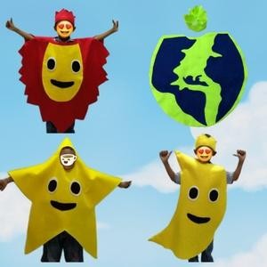 Kostum Matahari | Baju Karnaval Anak | Kostum Luar Angkasa