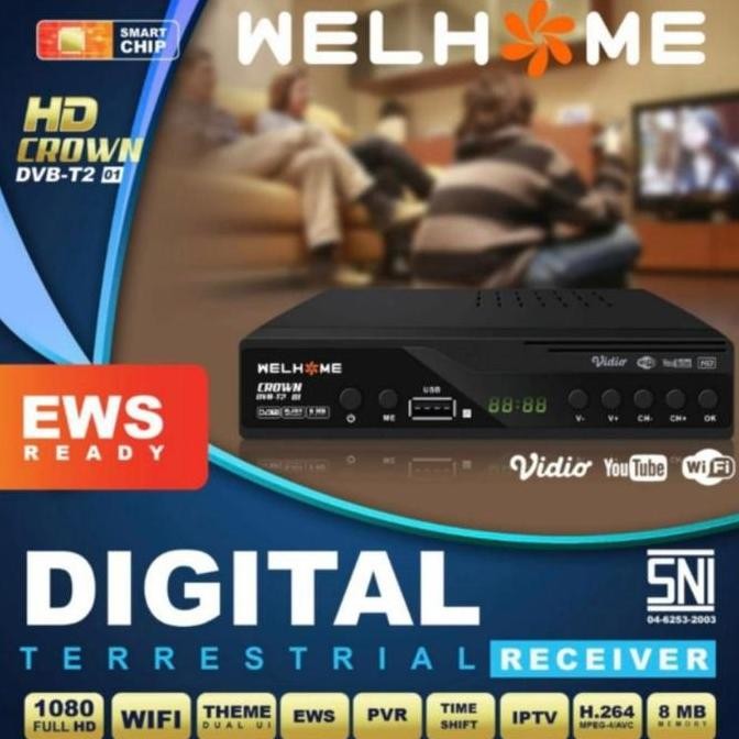 STB WELHOME DVB T2-01 EWS