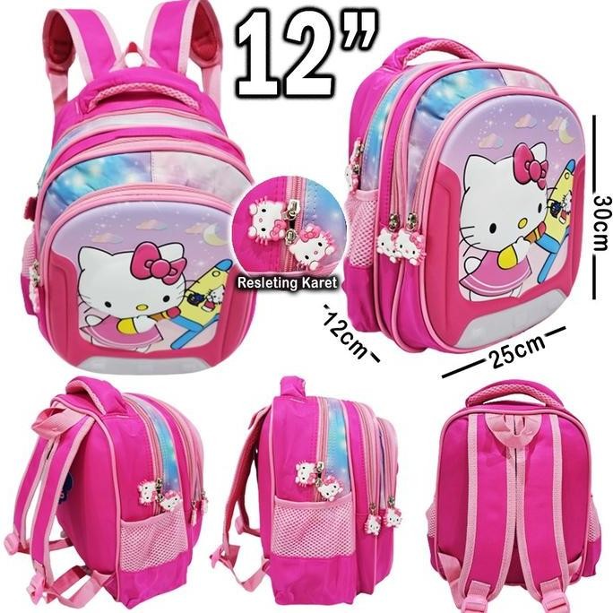 

Miliki Premium Tas Ransel Anak Sekolah Tk Paud Embos Import Happy Two 12