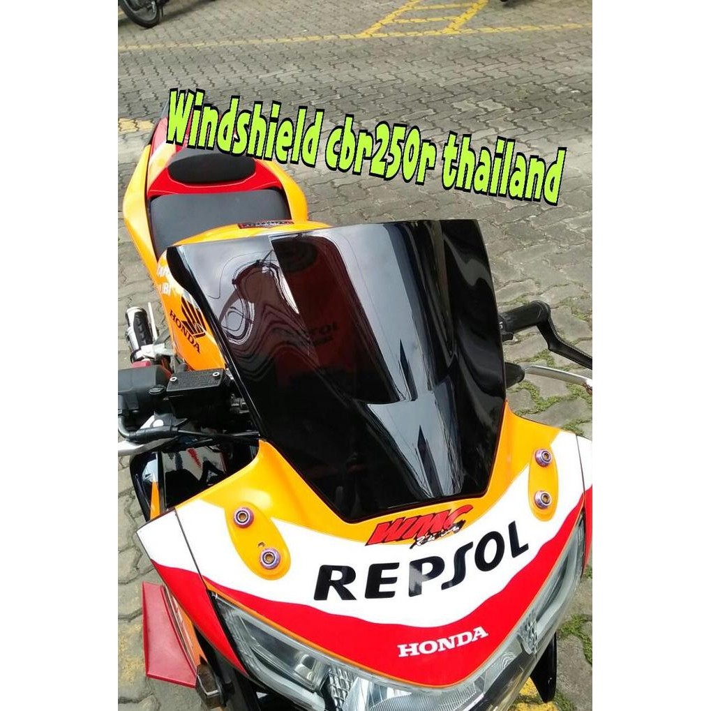 Windshield Cbr 250R Thailand Visor Jenong Cbr 250 Cbu Thailand Old Kac