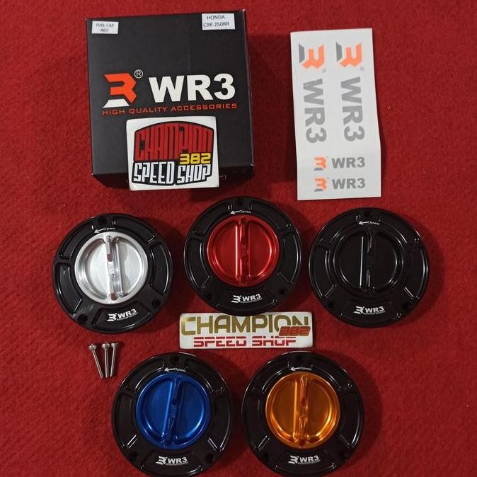 BEBAS ONGKIR - Fuel Cap Tutup Tangki WR3 Honda CBR 250RR CBR250RR CBR 250 RR
