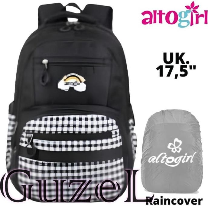 

Miliki Tas Ransel Backpack Sekolah Anak Perempuan Alyo Girl Original Plaid Gratis Jas Hujan