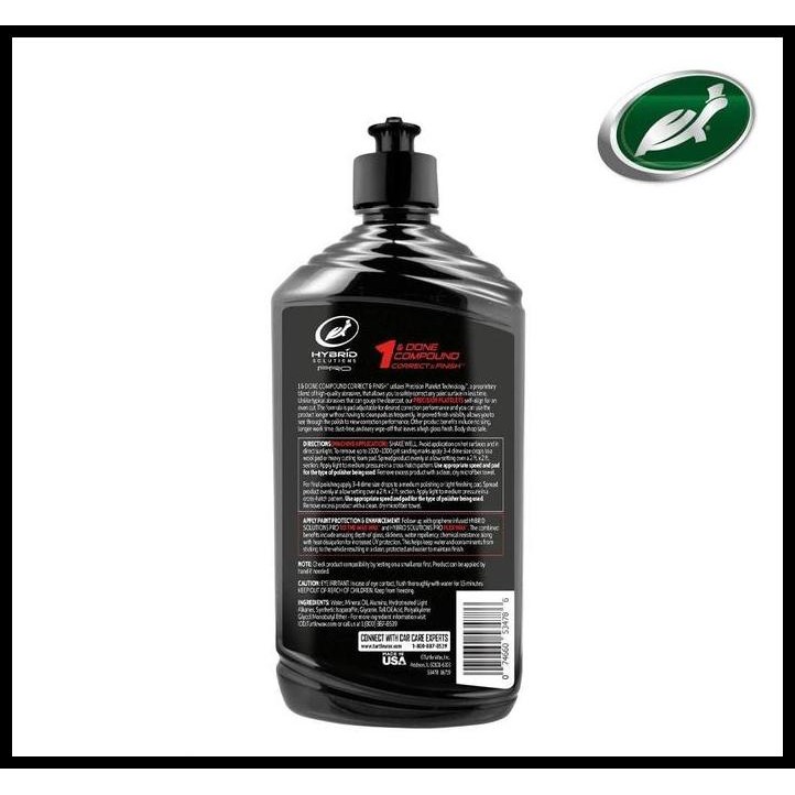 BEST DEAL TURTLE WAX HYBRID SOLUTIONS PRO 1 & DONE PROFESIONAL POLISHING COMPOUN 