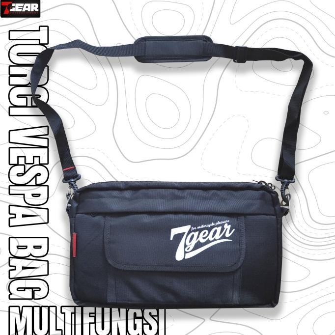 Tas Motor Bagasi Dek Depan Vespa 7Gear Gts Sprint Lx Corsa Px