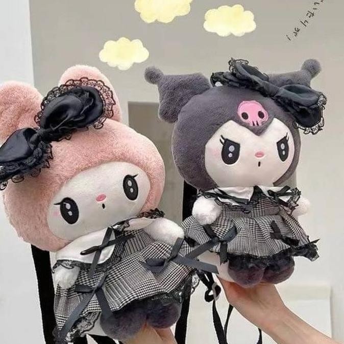 

Diskon Tas Ransel Backpack Boneka Kuromi My Melody Karakter Sanro.