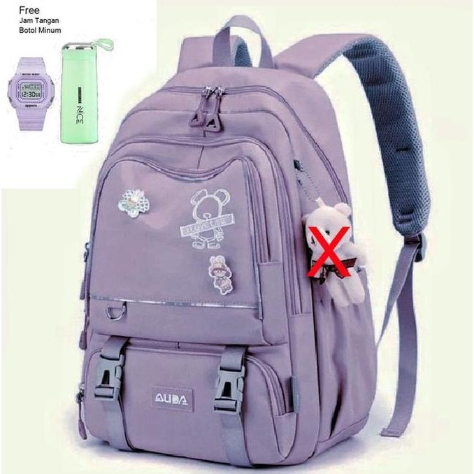 

Terjangkau Tas Sekolah Anak Sd Smp Sma Alida Set Premium Free Botol Minum Jam Tangan Ransel Perempuan Terbaru Fashion