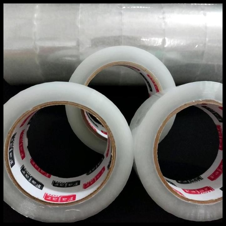 

TERMURAH LAKBAN ISOLASI 48 MM X 100 YARD FAJAR TAPE ORIGINAL 100 YARD !!
