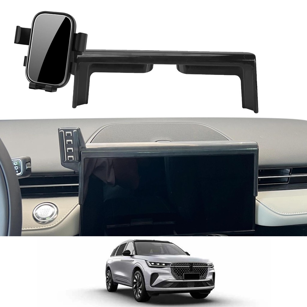 Car Mobile Phone Holder for Lincoln Nautilus 2024 2025 GPS Bracket Navigation Stand Auto Accessories