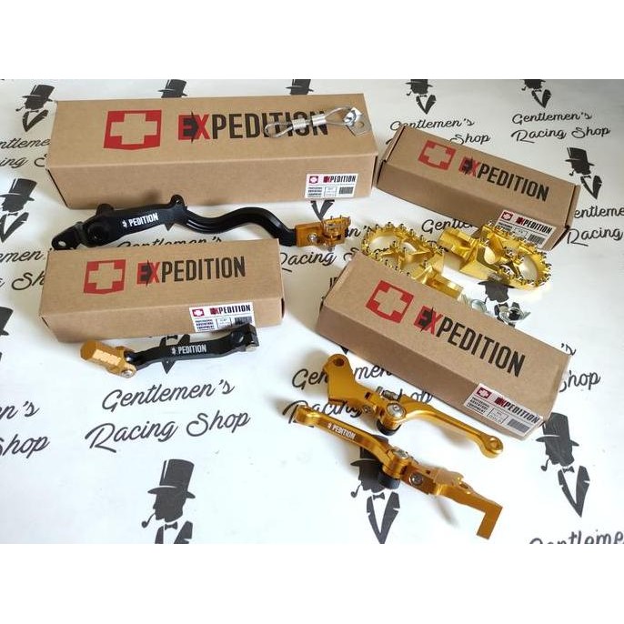 Paket Expedition Pedal Rem + Operan Gigi + Footstep + Handle Crf 150