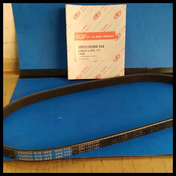 TERBARU FAN BELT FANBELT VANBELT 4PK 770 KIA VISTO 