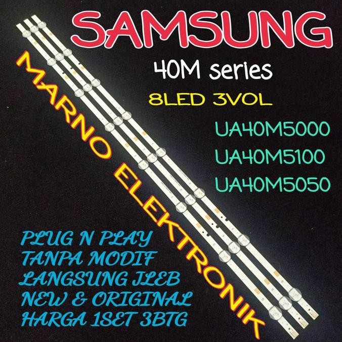 TERMURAH - BL BACKLIGHT LED TV SAMSUNG UA40M5000AK UA40M5000 AK UA 40M5000 AK