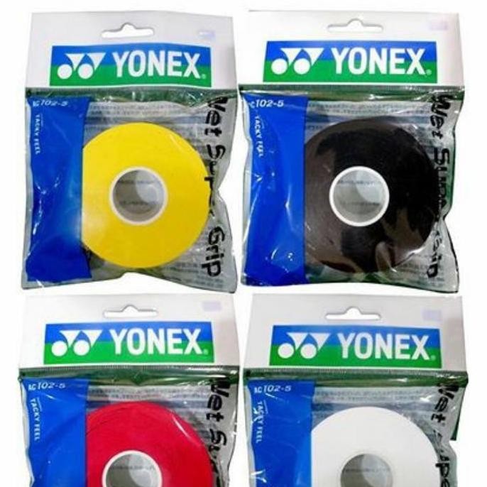 NEW Grip Badminton Yonex AC 102 AC102 Isi 5 JP Code