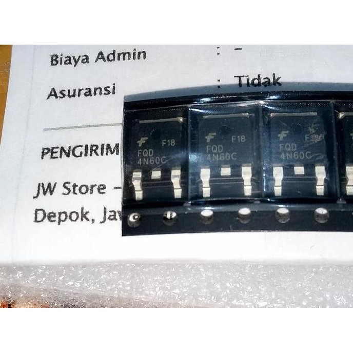 Baru FQD4N60C 4N60C 4N60 jwel33 Buru Order