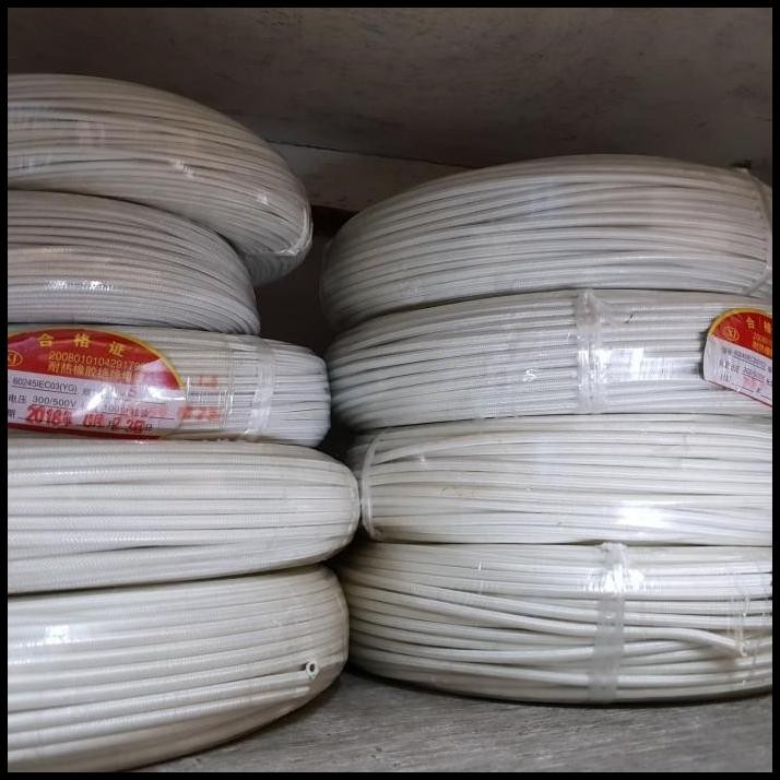 Kabel tahan panas/ nyvin 2mm (100m/roll)