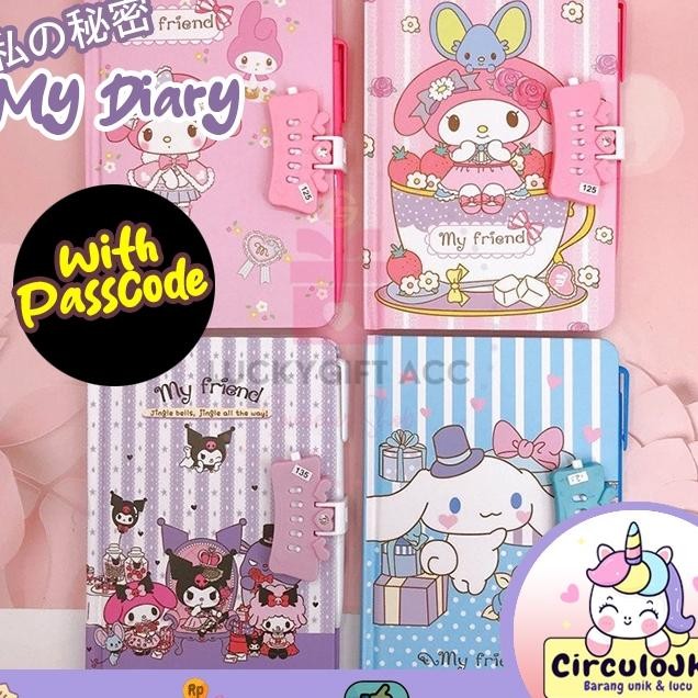 

Buku Daily Diary Dengan Lo Dan Pulpen Note Sanrio Set Pulpen Dengan Pengaman Kode Kunci Hadiah Ulang Tahun