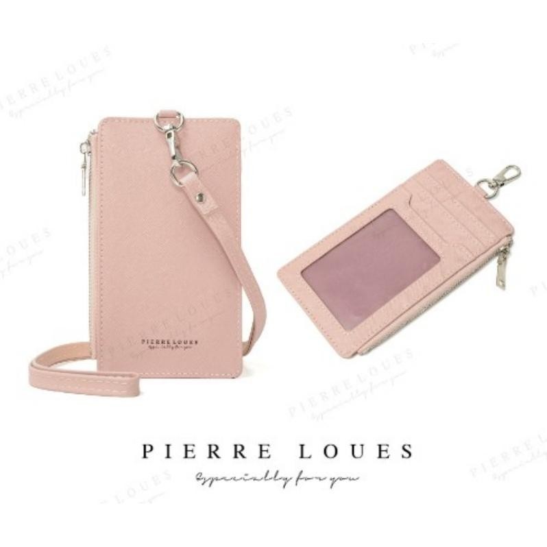 Premium Lanyard ID Card Kulit ID Card Holder Lanyard PU Lanyard Name Tag High Quality