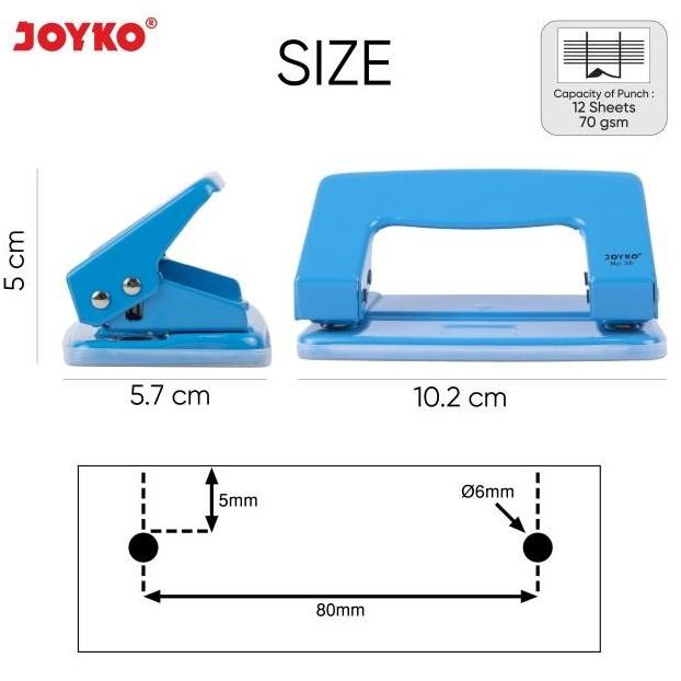 

Up Harga Grosir (1Pcs ) Punch/Alat Pembolong Kertas N0-30 Joyko Original