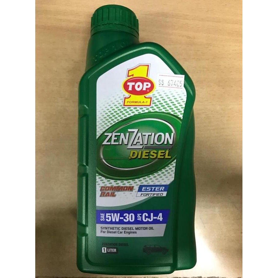 Oli Mesin Top 1 Zenzation 5W30 5W-30 Diesel 1 Liter -67485-
