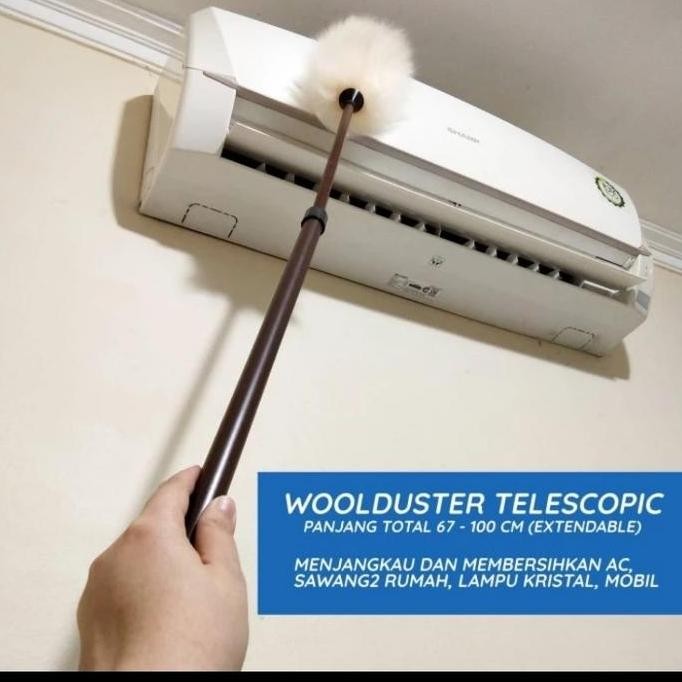 kemoceng texel isi 2 pcs ( terbuat dari bulu domba australia exclusif [terbaik]