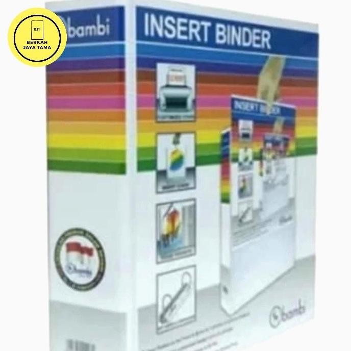 

Terlaris Bambi Insert Binder Ring 3 Bantex 8662-07 A4 3D 65Mm Asli - Stationery Berkah Jaya Tama