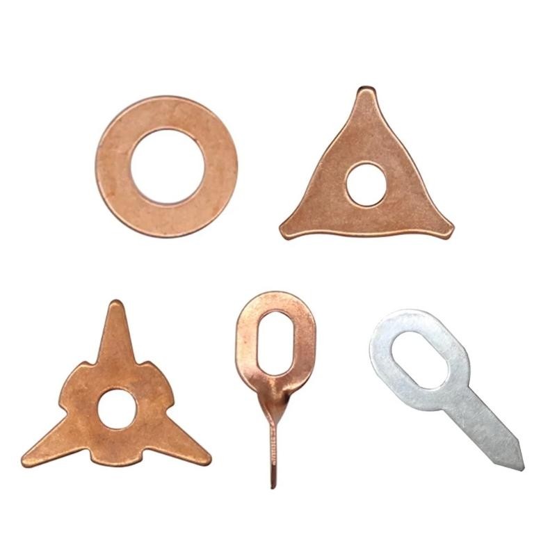 100Pcs Car Body Dent Repair Tools Spot Welding Straight Pull Rings Washer Holder Spot Welding Machin