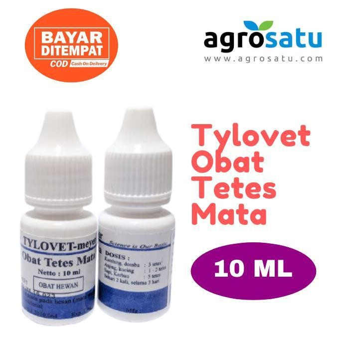 Obat Tetes Sakit Mata Hewan Kambing Domba Anjing Kucing Kelinci 10 Ml