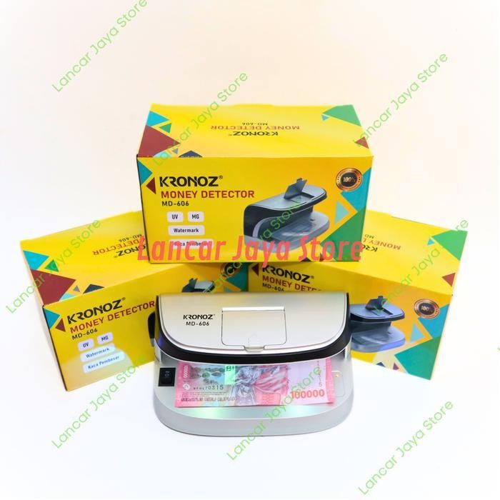 Money Detector Kronoz Alat Deteksi Uang Palsu / Pendeteksi Uang Palsu