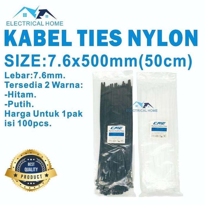 

Promo Kabel Ties 7.6x500 (50cm) COD