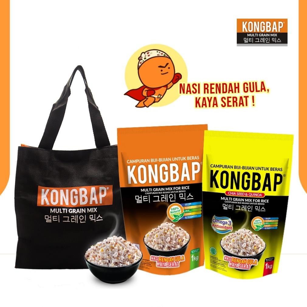 

Hot Bundling Kongbap Pouch Free Tas Belanja - Multi Grain Mix Im31