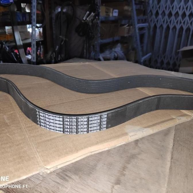 MITSUBOSHI FAN BELT 7PK1125 EPDM TALI KIPAS FANBELT 7PK 1125 JUKE