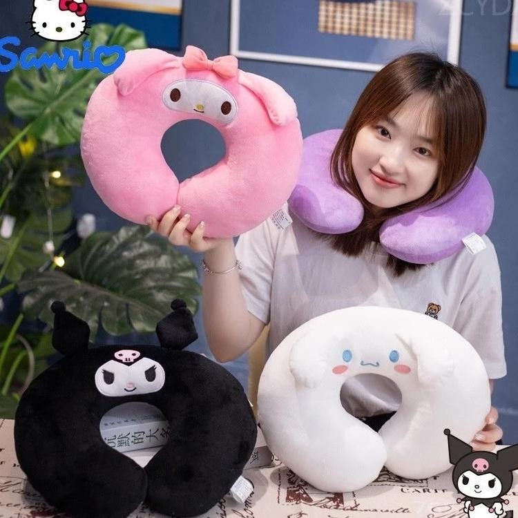 Bantal Leher Boneka Kuromi Bantal Leher Sanrio