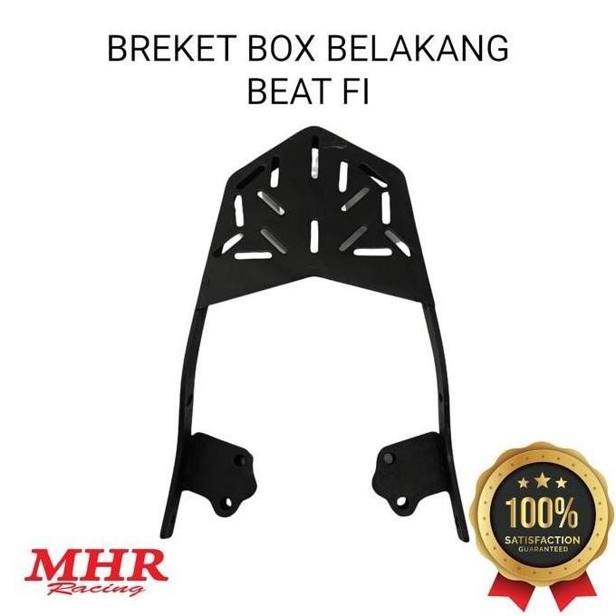 Breket Box Beat Fi Mhr Racing Dudukan Bagasi Belakang Motor