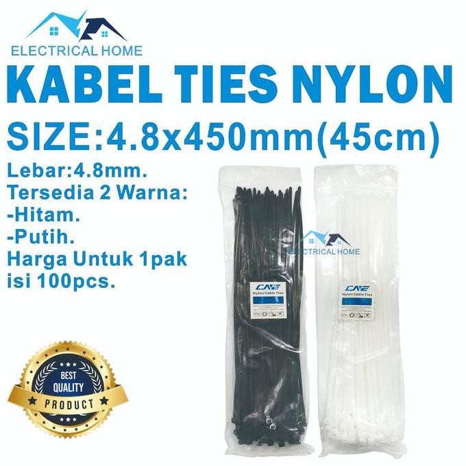 

Promo Kabel Ties 4.8x450 (45cm) BEST QUALITY COD