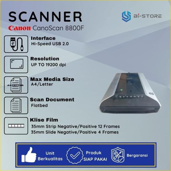 Scanner Canon CanoScan 8800F