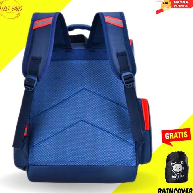 

Miliki Fmb Tas Sekolah Anak Laki Laki Sd Import Gambar Timbul Karakter Superhero Waterproof