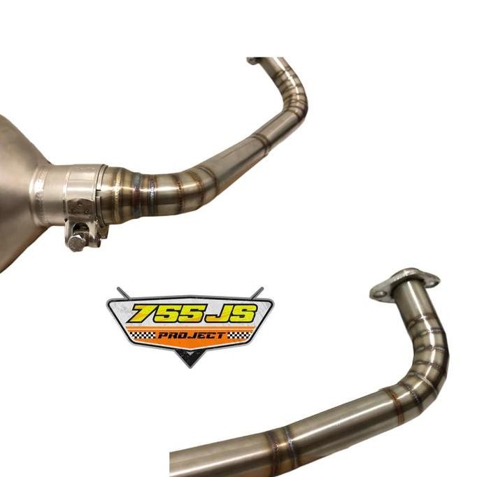 knalpot 4 road by leovince titanium vario 125 150 pcx 150 non copy cms