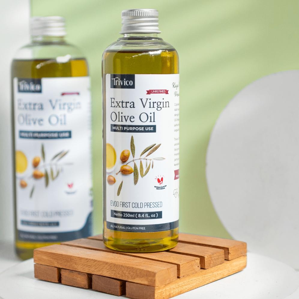 

Trivico Extra Virgin Olive Oil (EVOO) 250ml - Minyak Zaitun Murni Berkualitas Tinggi