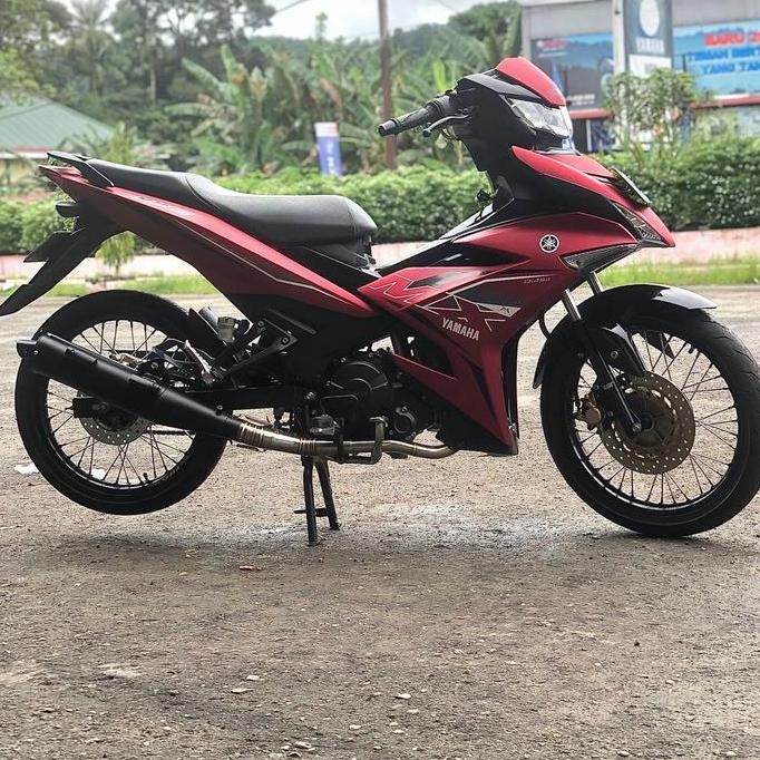 knalpot mx king Std racing rob1 orinal