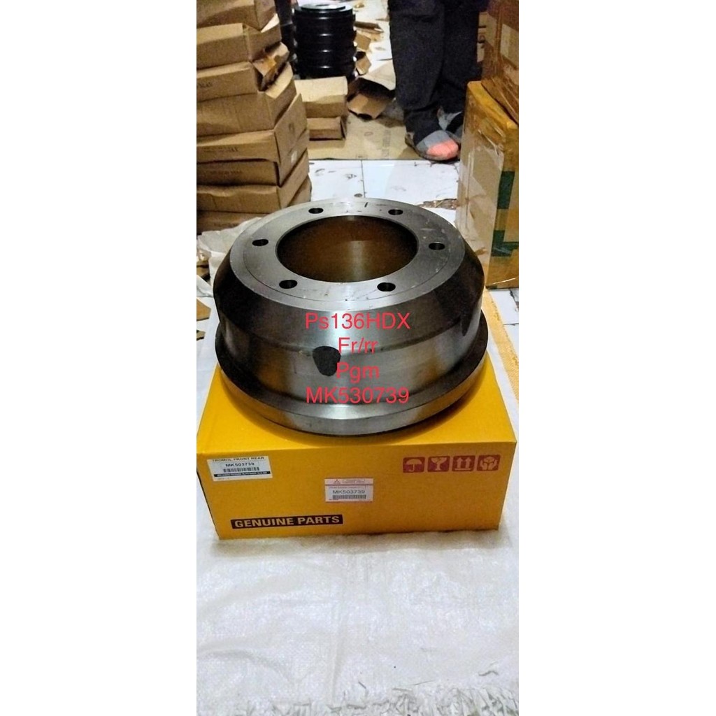 Tromol depan belakang Brake drum rear Mitsubishi Canter 136 Hdx