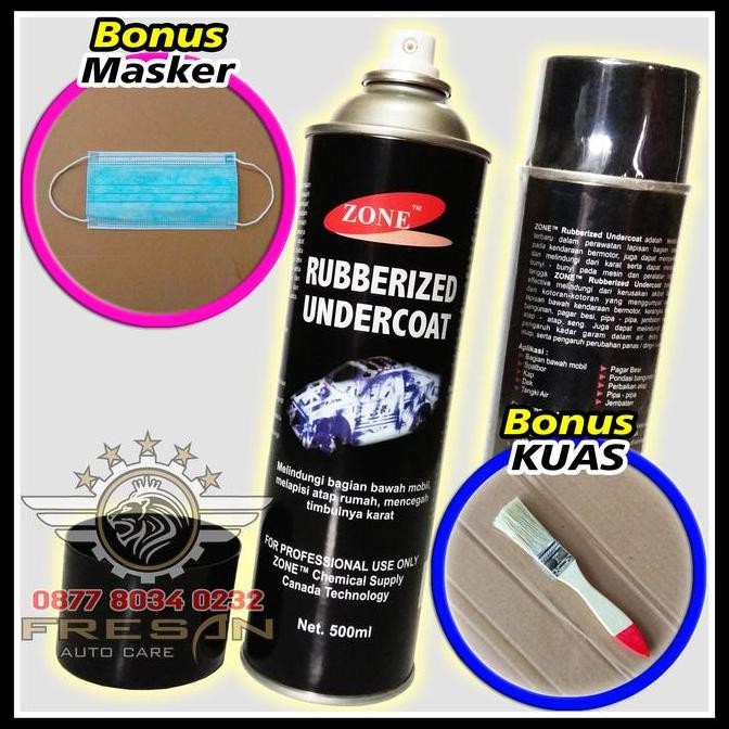 Spray Rubber Cat Karet Pelapis Anti Karat Peredam Bunyi Kng Mobil