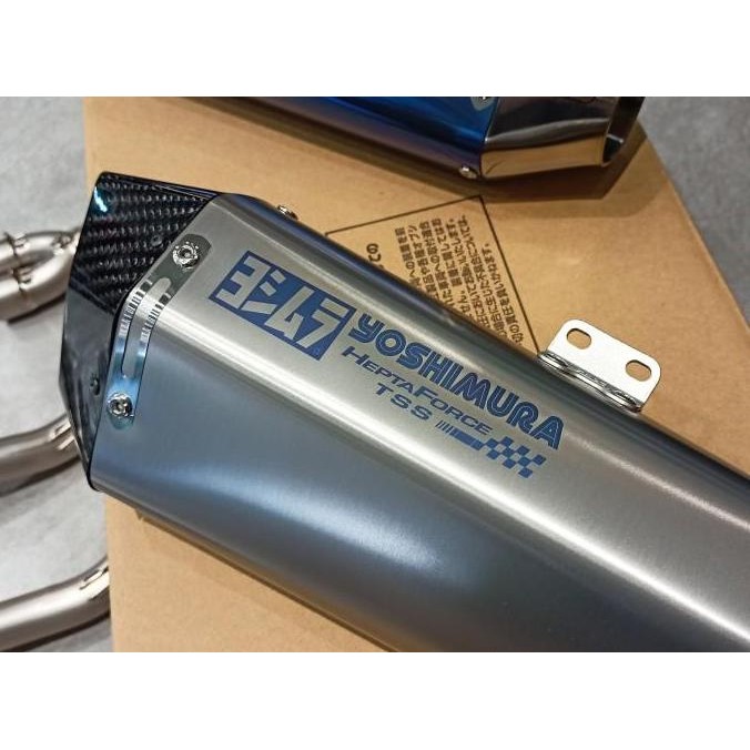 Yoshimura Hepta Force TSS Knalpot Kawasaki ZX-25R Fullsystem