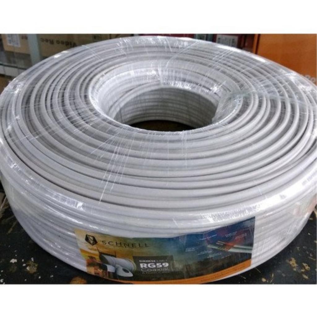 Ms Kabel Cctv Rg6 100 Meter Kabel Cctv Rg6 100M