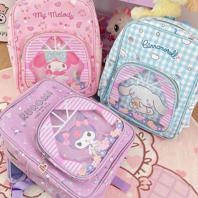 

Miliki Tas Ransel Import Sanrio / Tas Sekolah Tk Cinnamoroll / Tas Kuromi