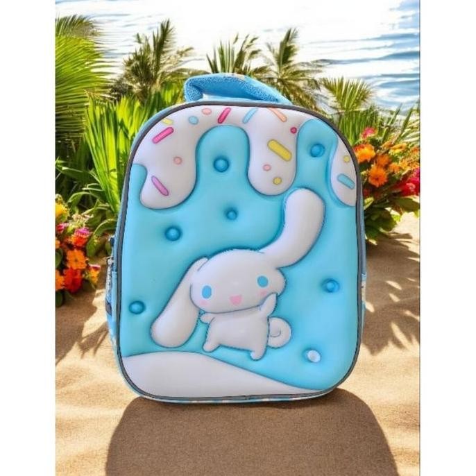 

Miliki Tas Sekolah Anak Tk Timbul Import Original Hsd Cinnamorol Biru