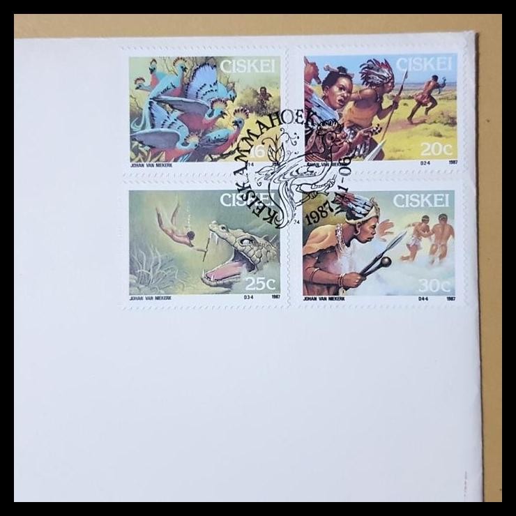 

TERMURAH PRANGKO CERITA LEGENDA/FOLKLORE, "THE STORY OF SIKULUME" DARI CISKEI !!!!!!