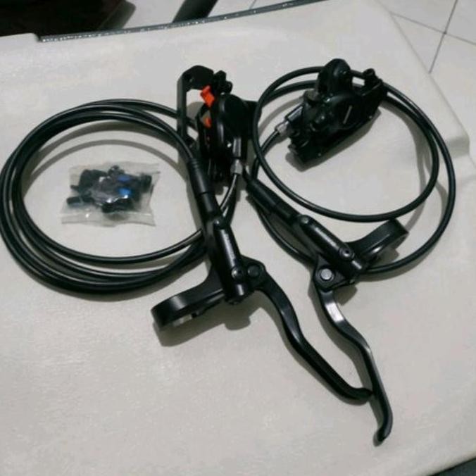 Rem / Brake Holik Shimano Altus MT200 lengkap Adaptor Kaliper