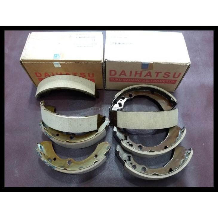 TERMURAH KAMPAS REM HIJET 1000 S75 ASLI ORIGINAL DAIHATSU SET
